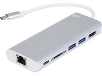 iiglo USB-C Multiport + Dock Dockningsstation iiglo USB-C Multiport + Dock Dockningsstation