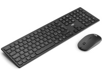 iiglo MKX Metal Silent Combo Trådlös Mus & tangentbord -kombinasjonspakker iiglo MKX Metal Silent Combo Trådlös Mus & tangentbord -kombinasjonspakker