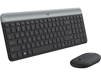Logitech MK470 Slim Trådlös Kombination Mus & tangentbord -kombinasjonspakker