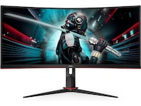 AOC 34" Curved gamingskärm CU34G2X/BK Bildskärmar