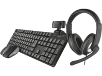 Trust QOBY 4in1 home office paket Mus & tangentbord -kombinasjonspakker