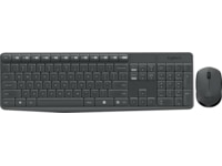 Logitech MK235 Wireless Keyboard and Mouse grå Mus & tangentbord -kombinasjonspakker