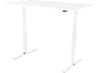 Kenson Compact 2 elektriskt höj-/sänkbord 180x80 - vit/vit Skrivbord
