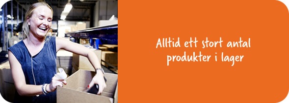 Stort antal produkter Stort antal produkter