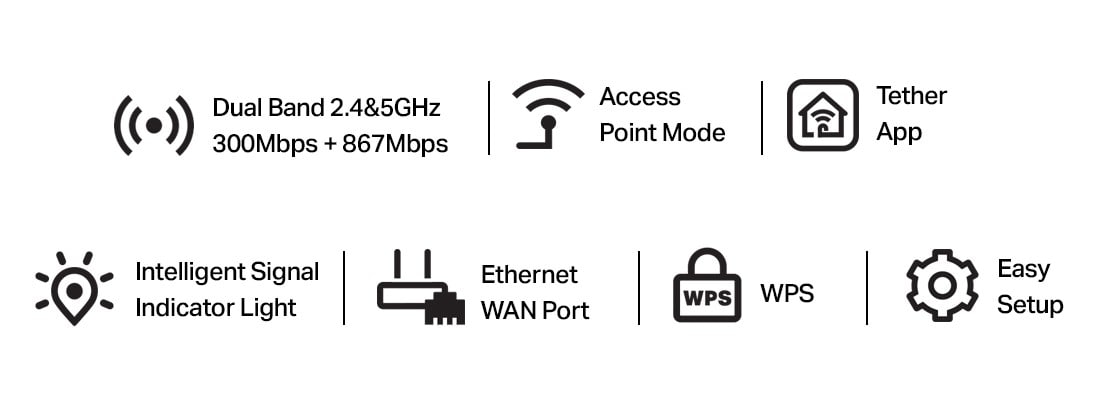TP-Link RE305 Range Extender 11AC TP-Link RE305 Range Extender 11AC