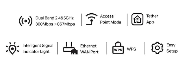 TP-Link RE305 Range Extender 11AC
