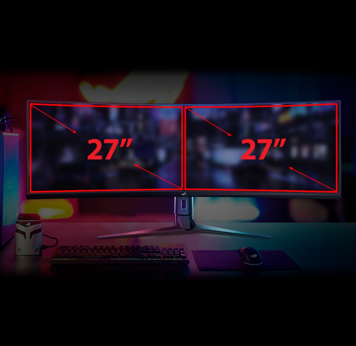 Asus 49" LED ROG Strix XG49VQ Asus 49" LED ROG Strix XG49VQ