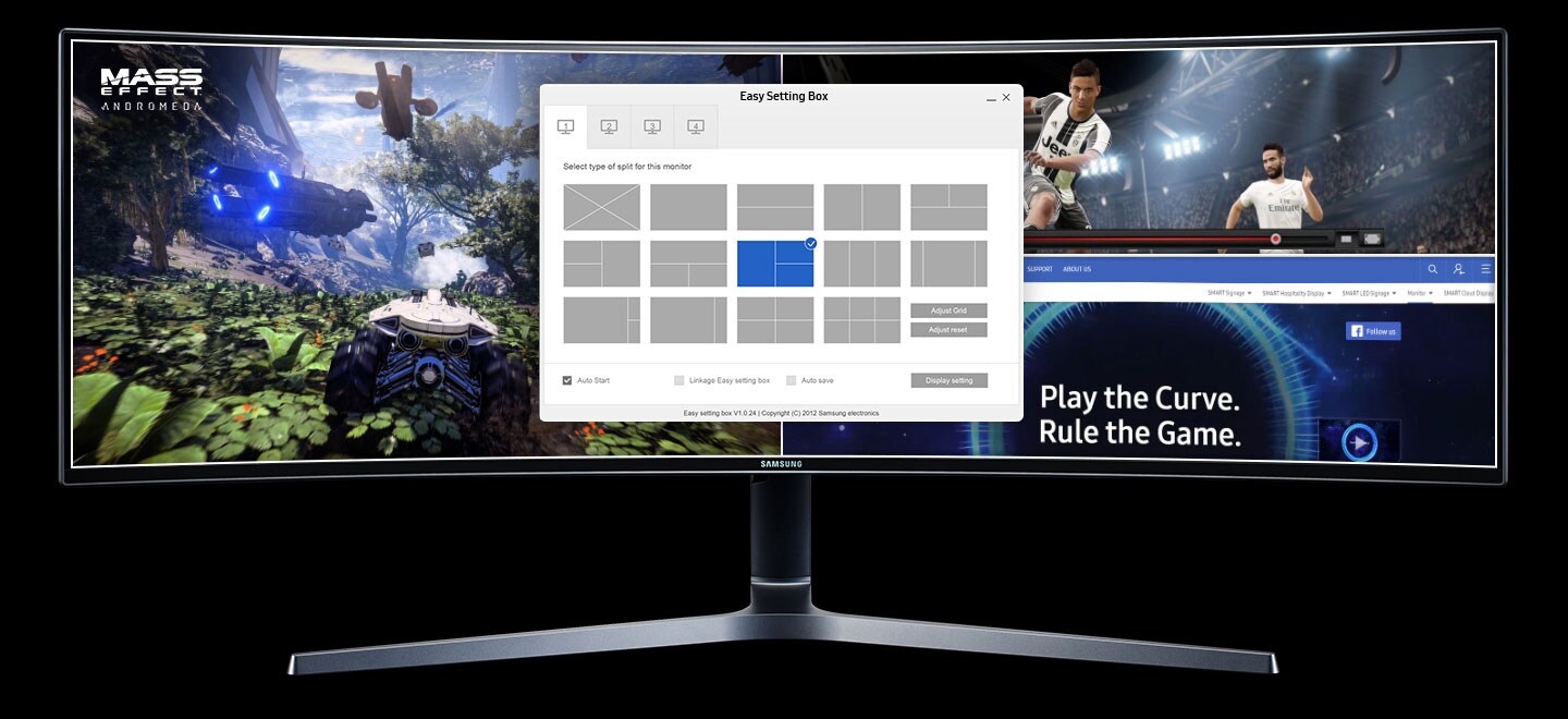 Samsung 49" QLED Curved FreeSync C49HG90 Samsung 49" QLED Curved FreeSync C49HG90