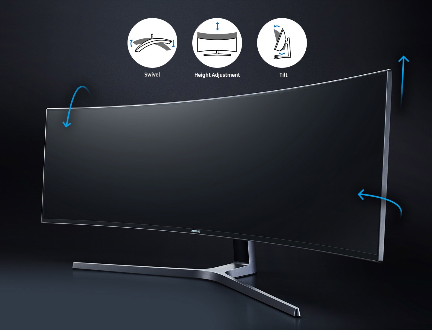 Samsung 49" QLED Curved FreeSync C49HG90 Samsung 49" QLED Curved FreeSync C49HG90