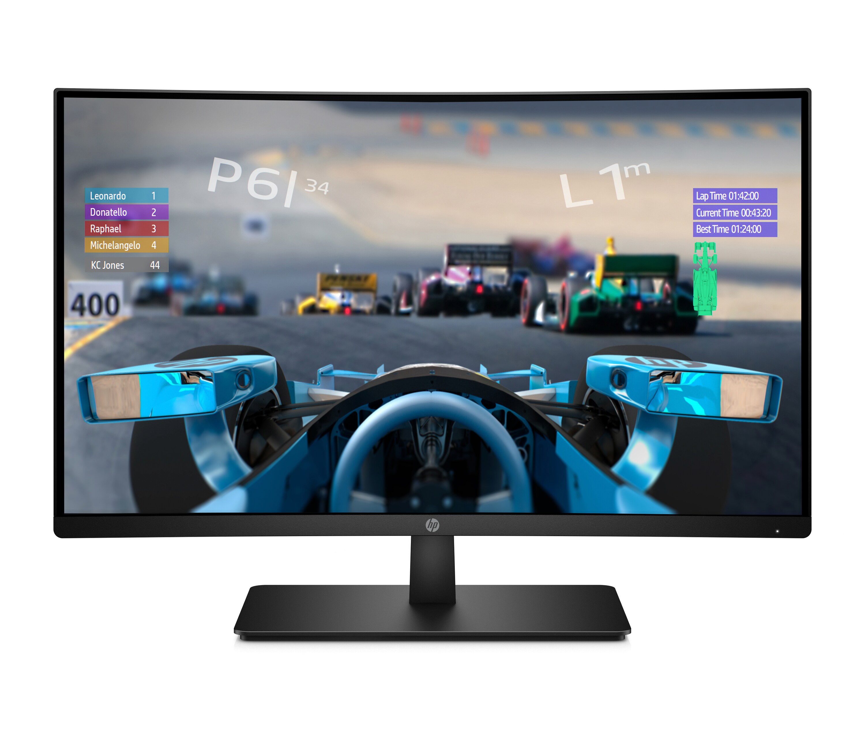 HP 27" Curved gamingskjerm 27x HP 27" Curved gamingskjerm 27x