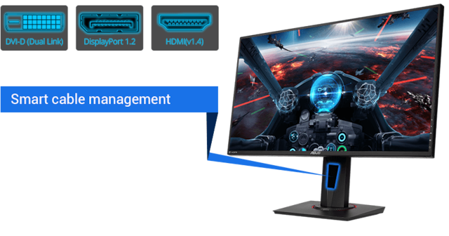 ASUS 27" Gamingskärm VG278QR ASUS 27" Gamingskärm VG278QR