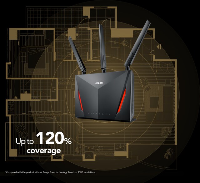 Asus RT-86U AC2900 Gaming Router Asus RT-86U AC2900 Gaming Router
