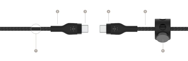 Belkin BOOST CHARGE USB-C till USB-C kabel