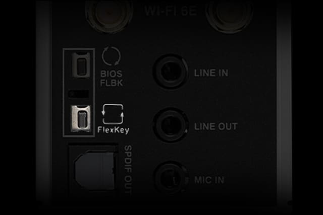 Flexkey-knapp Flexkey-knapp