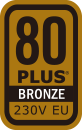 80 Plus Bronze 230 V EU