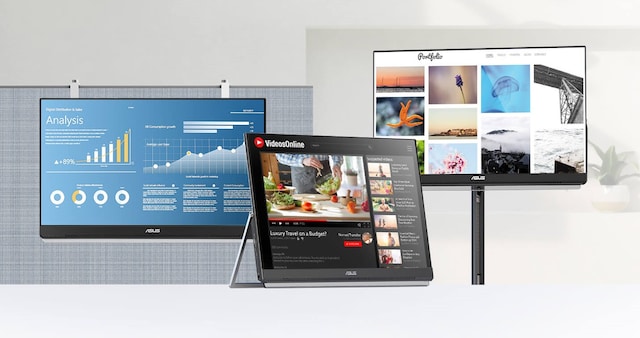 ASUS 24" bärbar bildskärm MB249C